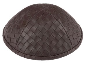 Picture of iKippah Brown Woven Leather Size 3